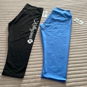 Capri workout leggings